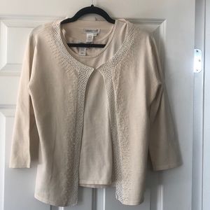 Coldwater Creek Sweater Set